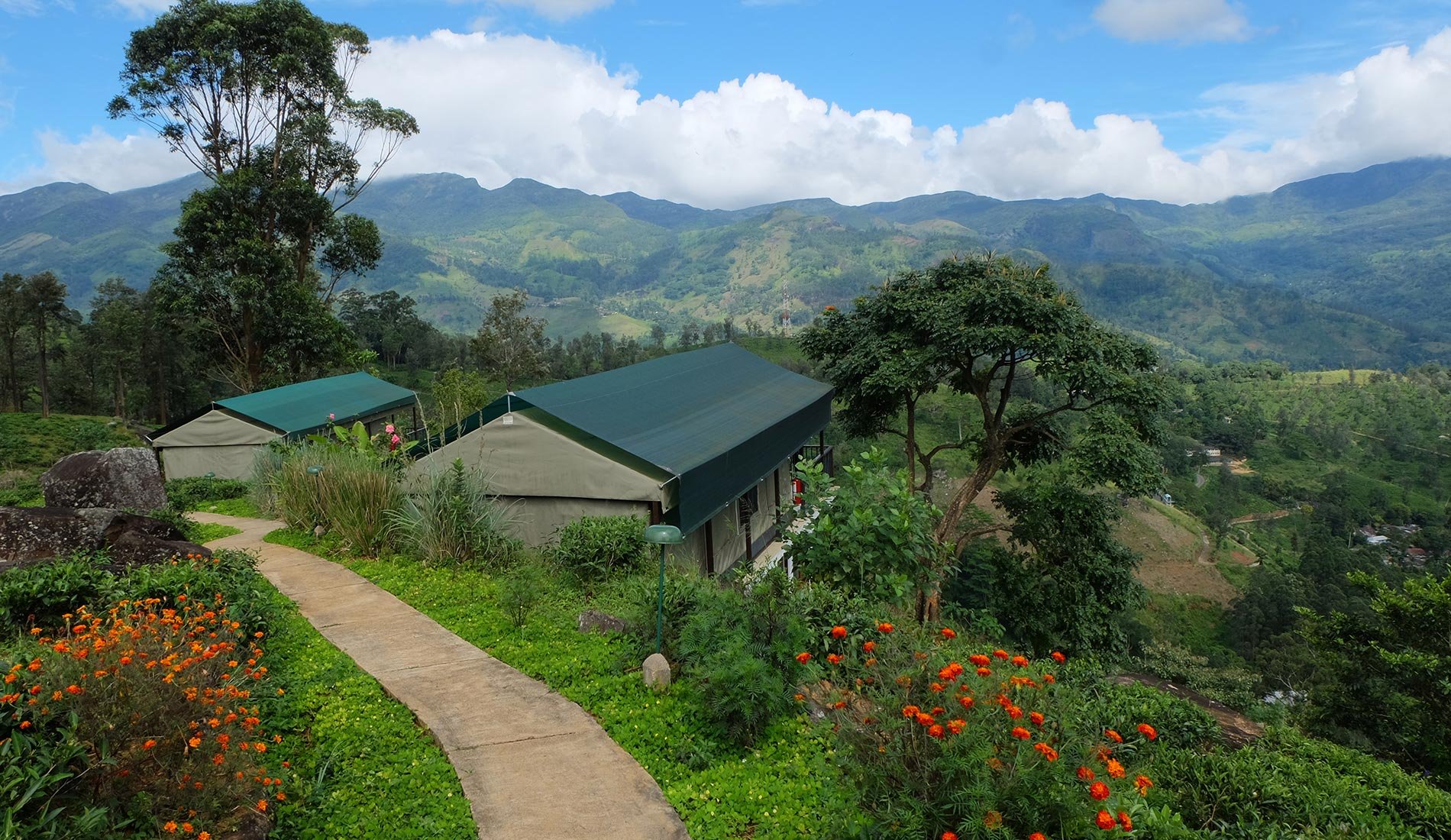 Madulkelle Tea & Eco Lodge 4 étoiles Kandy Sri Lanka nature